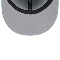 Men's New Era  Teal Jacksonville Jaguars Throwback Logo Omaha 59FIFTY Fitted Hat