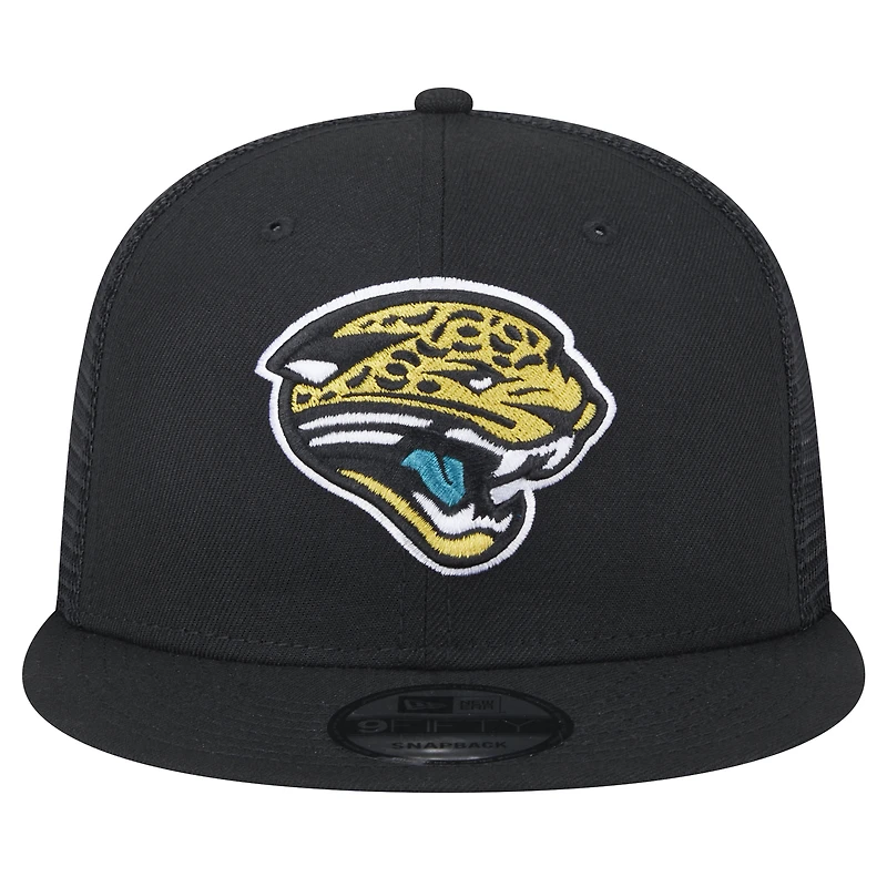 Casquette snapback 9FIFTY Jacksonville Jaguars de New Era pour homme, bleu sarcelle