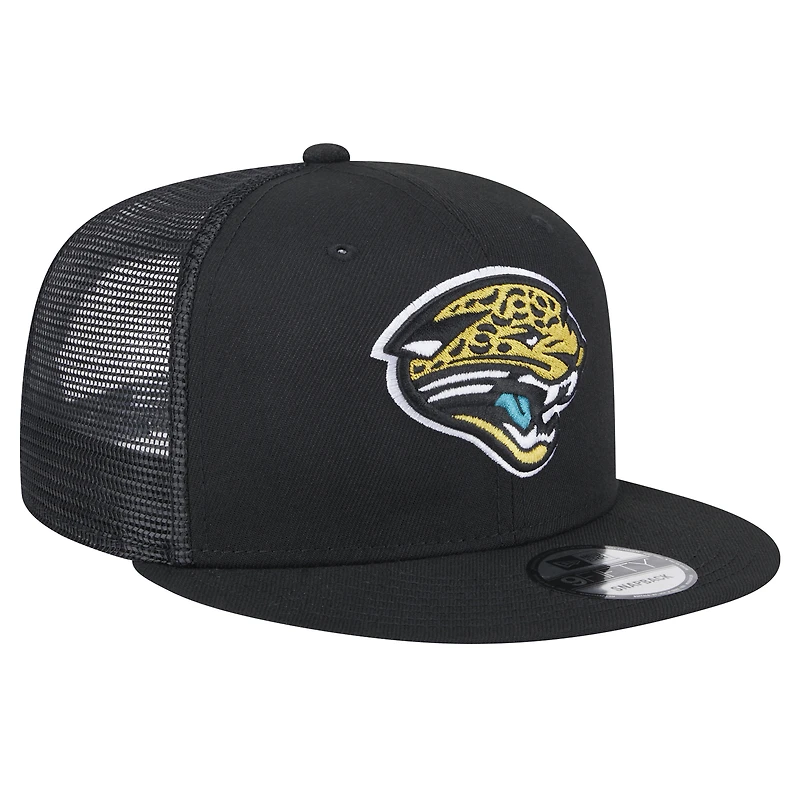 Casquette snapback 9FIFTY Jacksonville Jaguars de New Era pour homme, bleu sarcelle