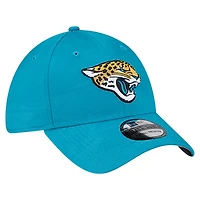 Men's New Era  Teal Jacksonville Jaguars Tonal Camo 39THIRTY Stretch Fit Hat