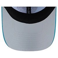 Casquette extensible 39THIRTY Jacksonville Jaguars bleu sarcelle New Era pour homme