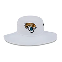 Men's New Era  White Jacksonville Jaguars 2023 NFL Training Camp Panama Bucket Hat