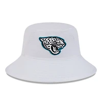 Bob extensible New Era pour hommes des Jacksonville Jaguars 2024 NFL Training Camp blanc