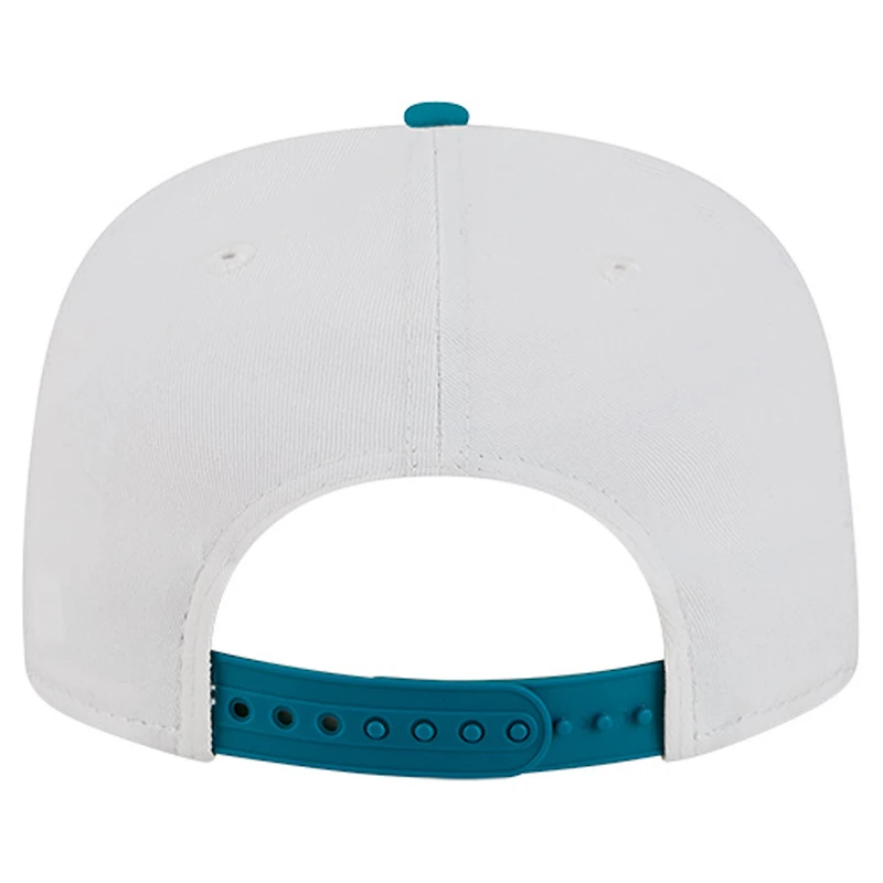 Men's New Era White Jacksonville Jaguars Argyle 19TWENTY Adjustable Hat