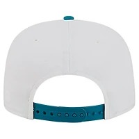 Men's New Era  White Jacksonville Jaguars Argyle 19TWENTY Adjustable Hat