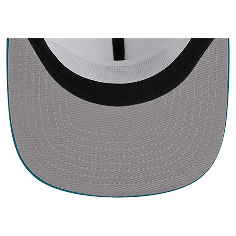 Men's New Era  White Jacksonville Jaguars Argyle 19TWENTY Adjustable Hat