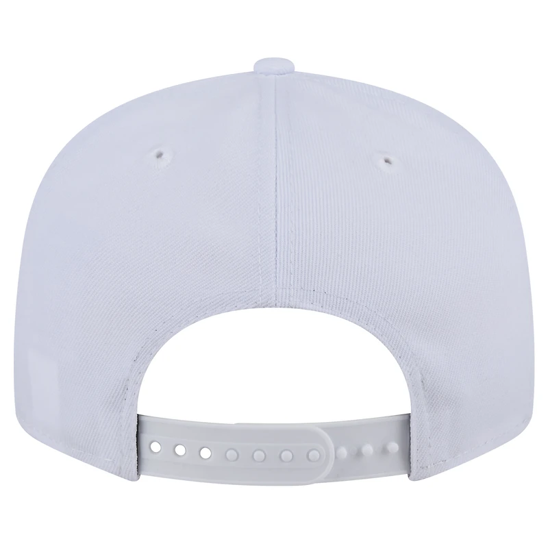 Men's New Era  White Jacksonville Jaguars Throwback Crawl Standard 9FIFTY Snapback Hat