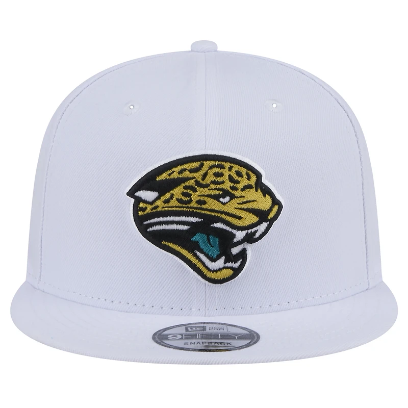 Men's New Era Jacksonville Jaguars Throwback Logo Standard 9FIFTY Snapback Hat