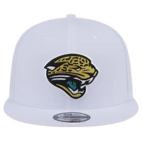 Men's New Era Jacksonville Jaguars Throwback Logo Standard 9FIFTY Snapback Hat