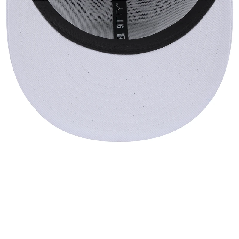 Men's New Era Jacksonville Jaguars Throwback Logo Standard 9FIFTY Snapback Hat