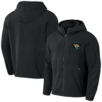 Men's NFL x Darius Rucker Collection by Fanatics  Black Jacksonville Jaguars Sherpa Full-Zip Hoodie