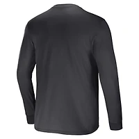 Men's NFL x Darius Rucker Collection by Fanatics Black Jacksonville Jaguars Team Long Sleeve Pocket T-Shirt