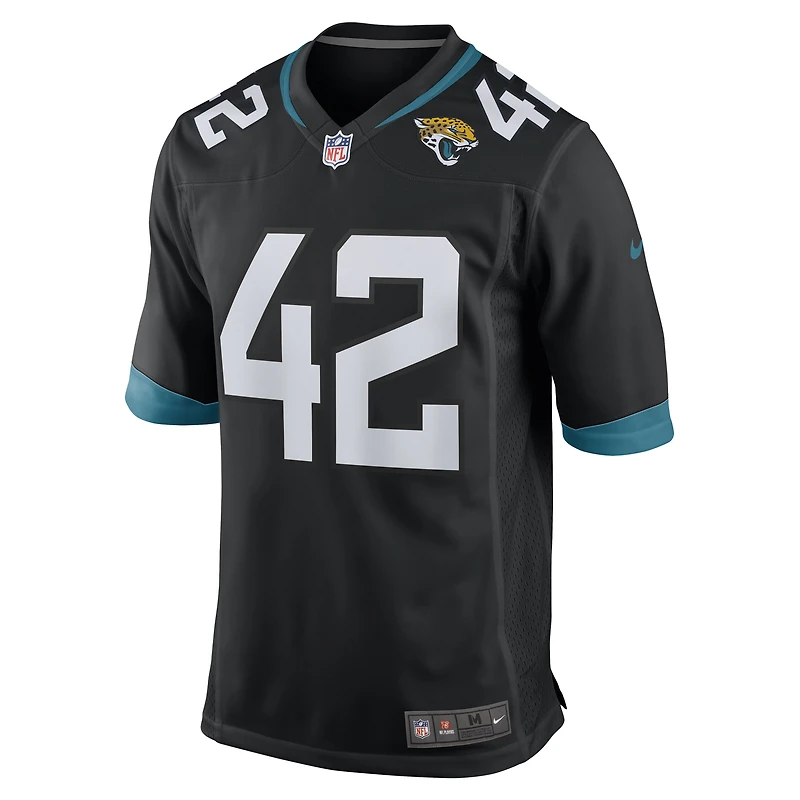 Men's Nike Andrew Wingard Black Jacksonville Jaguars Alternate Game Jersey