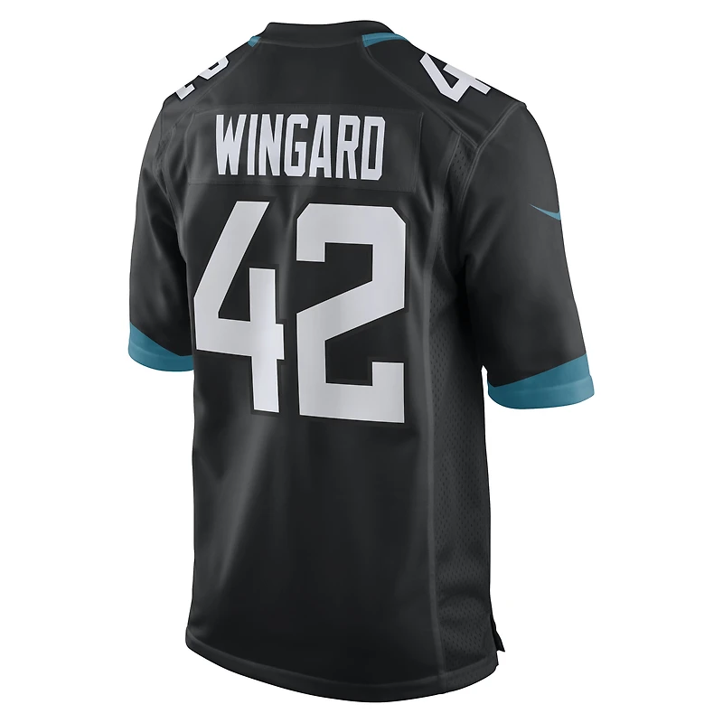 Men's Nike Andrew Wingard Black Jacksonville Jaguars Alternate Game Jersey