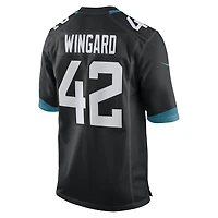 Men's Nike Andrew Wingard Black Jacksonville Jaguars Alternate Game Jersey