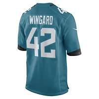 Men's Nike Andrew Wingard Teal Jacksonville Jaguars Game Jersey