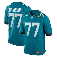 Men's Nike Anton Harrison Teal Jacksonville Jaguars  Game Jersey