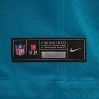 Maillot Nike Austin Johnson Teal Jacksonville Jaguars Team Game pour homme