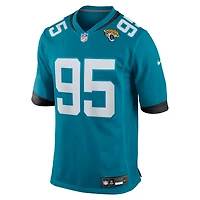Men's Nike B.J. Green  Teal Jacksonville Jaguars Team Game Jersey