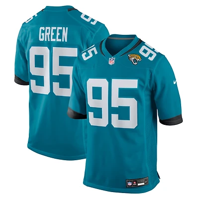 Men's Nike B.J. Green  Teal Jacksonville Jaguars Team Game Jersey
