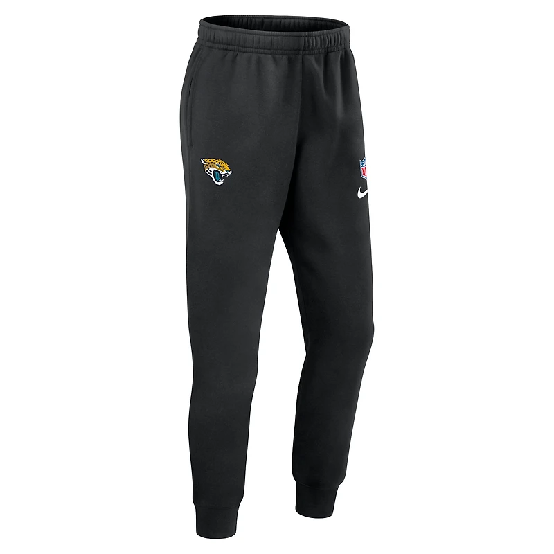Men's Nike Black Jacksonville Jaguars 2024 Sideline Club Pants