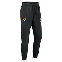 Men's Nike Black Jacksonville Jaguars 2024 Sideline Club Pants