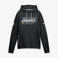 Sweat à capuche Nike noir Jacksonville Jaguars 2026 NFL Crucial Catch Sideline Standard Issue Dri-FIT pour homme