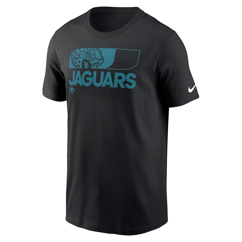 T-shirt essentiel Nike noir Jacksonville Jaguars Air pour homme