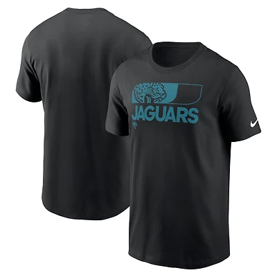 T-shirt essentiel Nike noir Jacksonville Jaguars Air pour homme