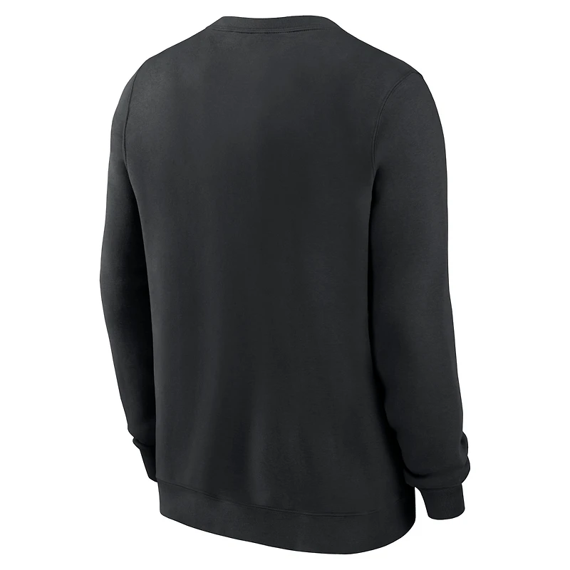 Men's Nike Black Jacksonville Jaguars Club Pullover Sweatshirt