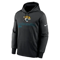 Men's Nike Black Jacksonville Jaguars Performance Pullover Hoodie