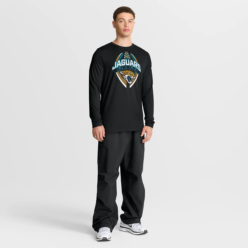 Men's Nike Black Jacksonville Jaguars Primetime Legend Icon Performance Long Sleeve T-Shirt