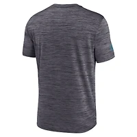 T-shirt Nike noir Jacksonville Jaguars Sideline Velocity Dri-FIT pour homme