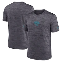 T-shirt Nike noir Jacksonville Jaguars Sideline Velocity Dri-FIT pour homme
