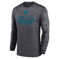 Men's Nike Black Jacksonville Jaguars Sideline Velocity Performance Long Sleeve T-Shirt