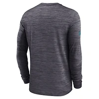 Men's Nike Black Jacksonville Jaguars Sideline Velocity Performance Long Sleeve T-Shirt