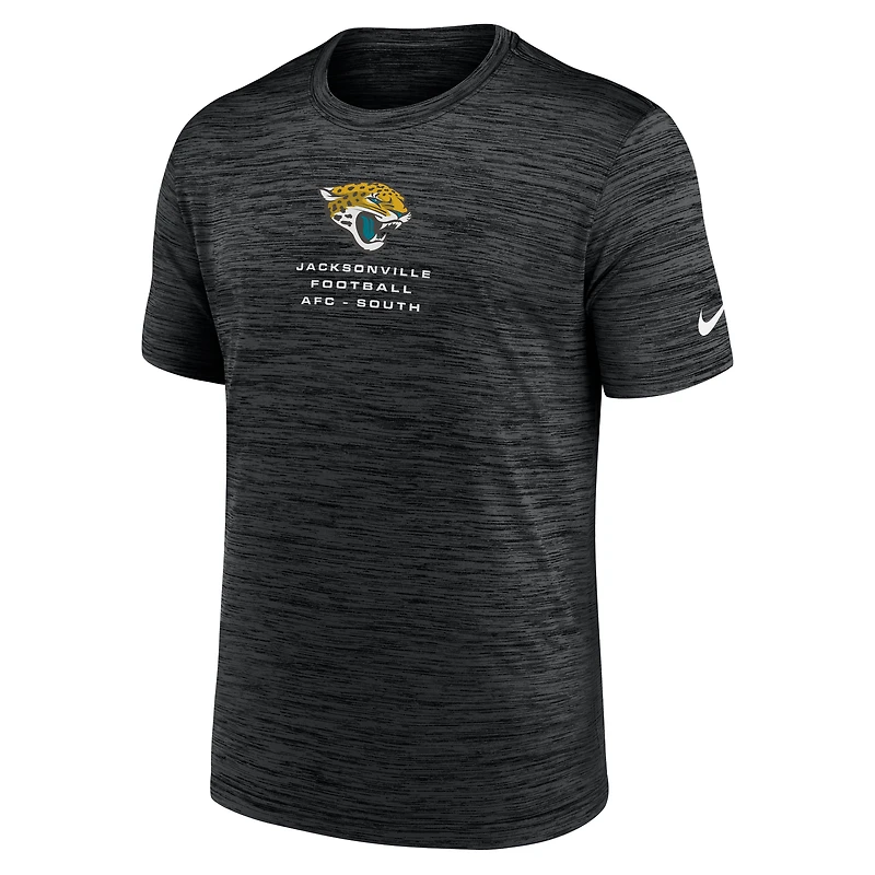 Men's Nike Black Jacksonville Jaguars Velocity Ball Carrier Dri-FIT T-Shirt
