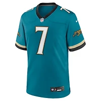 Maillot Nike Brian Thomas Jr. Teal pour homme des Jaguars de Jacksonville