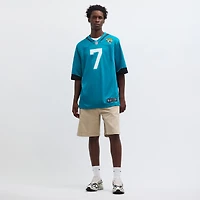Men's Nike Brian Thomas Jr Teal Jacksonville Jaguars  Player Game Jersey