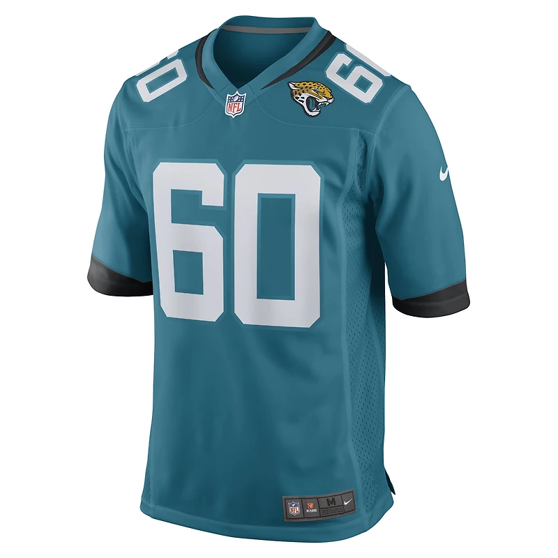 Men's Nike Darryl Williams Teal Jacksonville Jaguars Game Player Jersey