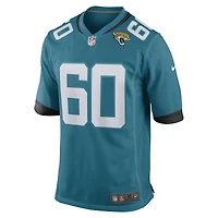Men's Nike Darryl Williams Teal Jacksonville Jaguars Game Player Jersey