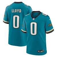 Maillot Nike Devin Lloyd Teal Jacksonville Jaguars Alternate 2 Prowler Throwback Game pour homme