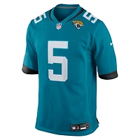 Men's Nike Dyami Brown  Teal Jacksonville Jaguars Team Game Jersey
