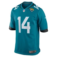 Men's Nike Elijah Cooks  Teal Jacksonville Jaguars Team Game Jersey