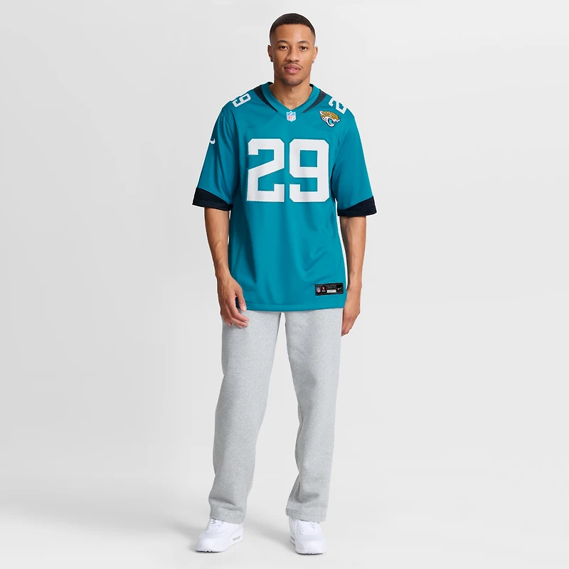 Men's Nike Eric Murray Teal Jacksonville Jaguars Team Game Jersey