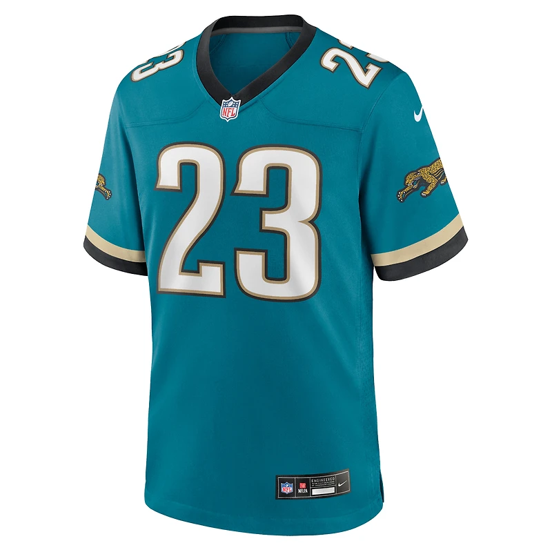 Men's Nike Foye Oluokun Teal Jacksonville Jaguars Prowler Throwback Player Game Jersey