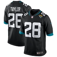 Men's Nike Fred Taylor Black Jacksonville Jaguars Retired Player Alternate Game Jersey