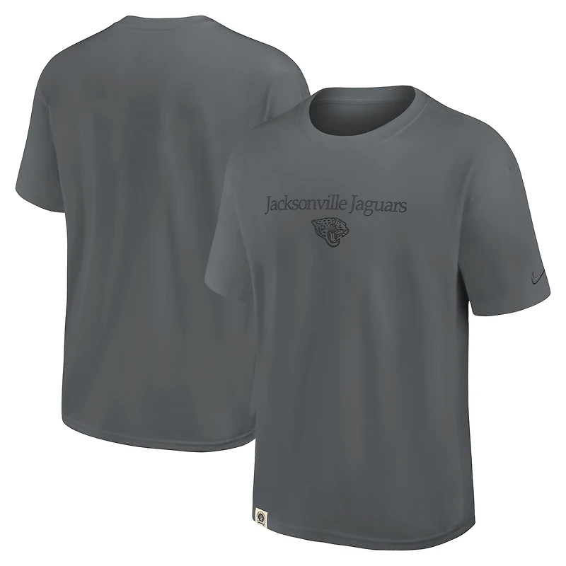 T-shirt Nike Glory Max90 gris pour homme des Jaguars de Jacksonville