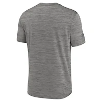 Men's Nike Gray Jacksonville Jaguars Sideline Double Covered Dri-FIT Velocity T-Shirt