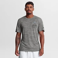 Men's Nike Gray Jacksonville Jaguars Sideline Double Covered Dri-FIT Velocity T-Shirt